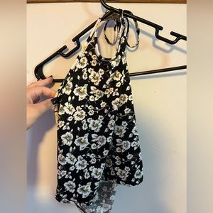 Women’s Floral Halter Top